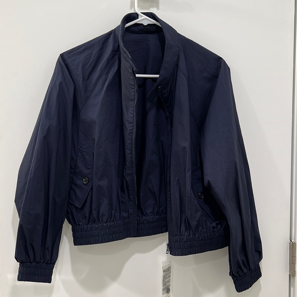 Navy Bomber Jacket size small